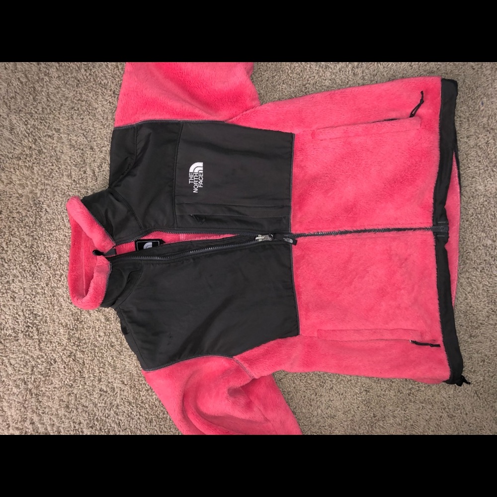 Pink Northface fleece